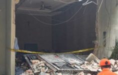 Sebuah ledakan hebat akibat kebocoran gas elpiji 12 kg menghancurkan rumah di Jelambar, Jakarta Barat Dok: Eranasional/HO Antara.